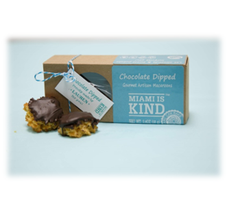 Chocolate Dipped Macaroons - Image 2